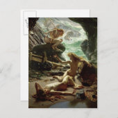 ストームニンフの洞窟, 1903 (キャンバス上の油) ポストカード (正面/裏面)