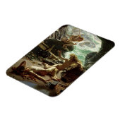 ストームニンフの洞窟， 1903 (キャンバス上の油) マグネット (左側)