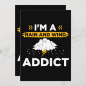 ストームハンターデザインforトルネードハンターストームスポット 招待状 (正面/裏面)