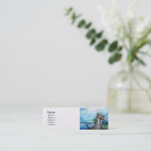 ストームパール紙のライダー スキニー名刺 (スタンド正面)