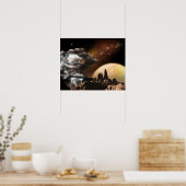 ストームビュー(20x16) ポスター (キッチン)