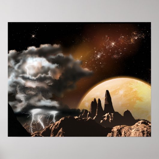 ストームビュー(20x16) ポスター (正面)