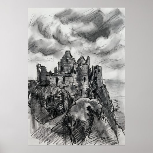 ストームメモリーの城 スピリチュアル ウォールアート (正面)