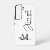 ストームモノグラムの名前より強い SAMSUNG GALAXYケース (裏面)