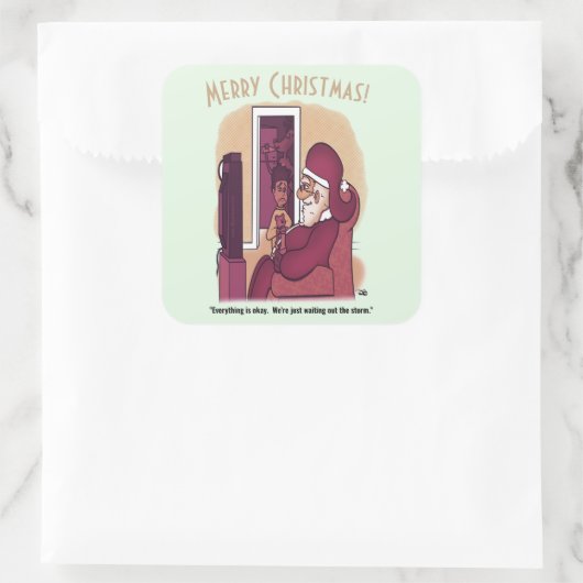 ストームラージスクエアステッカー スクエアシール (バッグ)