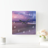 ストーム来ズからナバラへフロリダの壁時計 スクエア壁時計 (ホーム)