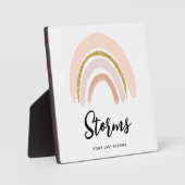 ストーム永遠に続かないボーホレインボー フォトプラーク (正面)