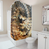 ストーム熱狂する........ シャワーカーテン (インサイチュ)