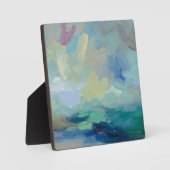 ストームI抽象芸術プリント |シルビア・ヴァシレバ フォトプラーク (正面)