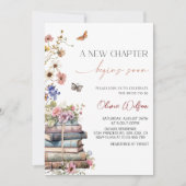 ストーリお洒落ブックブライダルシャワーパーティー 招待状 (正面)