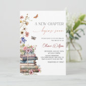 ストーリお洒落ブックブライダルシャワーパーティー 招待状 (スタンド正面)