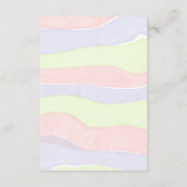 ストーリお洒落ブック赤ちゃんシャワー エンクロージャーカード (裏面)