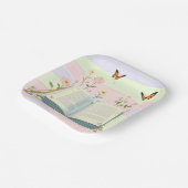 ストーリお洒落ブック赤ちゃんシャワー ペーパープレート (傾斜あり)