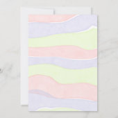 ストーリお洒落ブック赤ちゃんシャワー 招待状 (裏面)