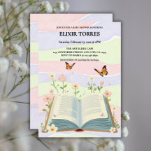 ストーリお洒落ブック赤ちゃんシャワー