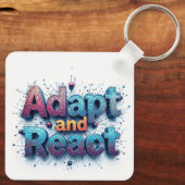 ストーリーがデータを織り込む場所 キーホルダー (裏面)