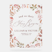 ストーリーが紅葉結婚の歓迎を開始 アクリルサイン (正面)