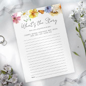 ストーリーとは | Bohoブライダルシャワーゲームカード 招待状