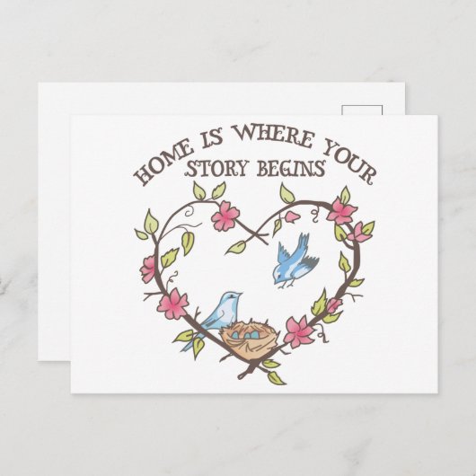 ストーリーの開始位置 ポストカード (正面/裏面)