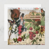 ストーリーをフラットなグリーティングカードで伝える (正面/裏面)