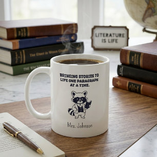 ストーリーを一文ずつ生き生きとさせる コーヒーマグカップ