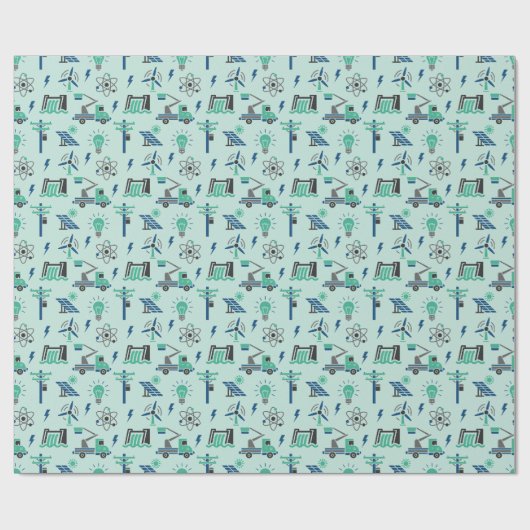 ストーリーを伝えるために構築 ラッピングペーパー (フラット)