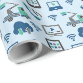 ストーリーを伝えるために構築 ラッピングペーパー (ロールコーナー)