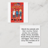 ストーリーアイディアカード ノートカード (正面/裏面)