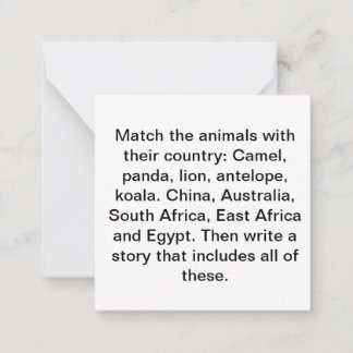 ストーリーアイディアカード ノートカード