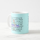 ストーリーアート"退職すること"準備ができている薬剤師--おもしろい コーヒーマグカップ (正面左)