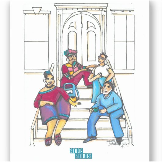 ストーリーステッカー シール (正面)