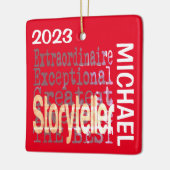 ストーリーテラー超並外カスタム セラミックオーナメント (左)