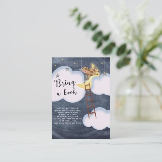 ストーリーブックの子供部屋韻Bring A Book Requestベビー エンクロージャーカード (スタンド正面)