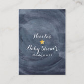 ストーリーブックの子供部屋韻Bring A Book Requestベビー エンクロージャーカード (裏面)