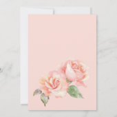 ストーリーブックの新しいチャプターブライダルシャワー 招待状 (裏面)