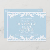 ストーリーブックの日付ハガキ救の後に楽しく 案内ポストカード (正面/裏面)