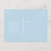 ストーリーブックの日付ハガキ救の後に楽しく 案内ポストカード (裏面)