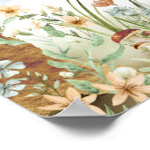 ストーリーブックウッドランドキツネベビーシャワーへようこそ ポスター (角)