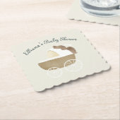 ストーリーブックウッドランドフレンズベビー馬車リス ペーパーコースター (アングル)