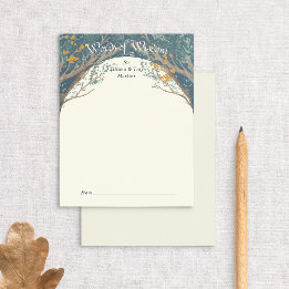 ストーリーブックウッドランドフレンズ赤ちゃんシャワー囲み アドバイスカード