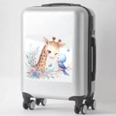 ストーリーブックウッドランドベビーズキリンとブルーバード シール (スーツケース)