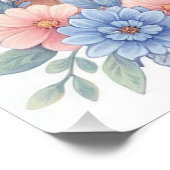 ストーリーブックウッドランドベビーズキリンとブルーバード ポスター (コーナー)