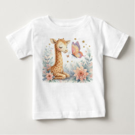 ストーリーブックウッドランドベビーズキリン・バタフライ ベビーTシャツ