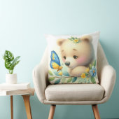 ストーリーブックウッドランドベビーズベア&バタフライ クッション (椅子)