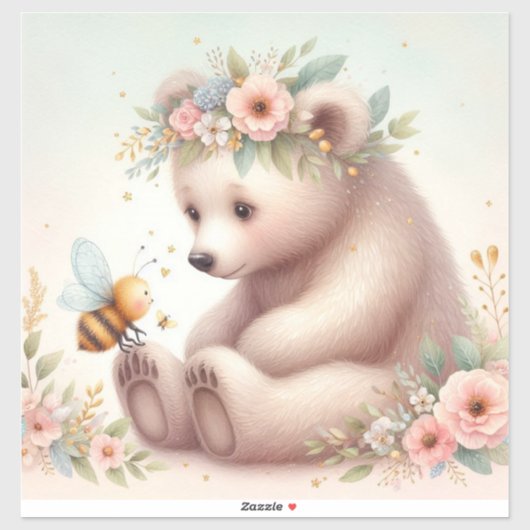 ストーリーブックウッドランドベビーズベア&ビー シール (シート)