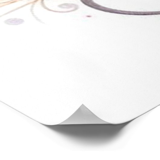 ストーリーブックウッドランドベビーゾウとマウス ポスター (角)