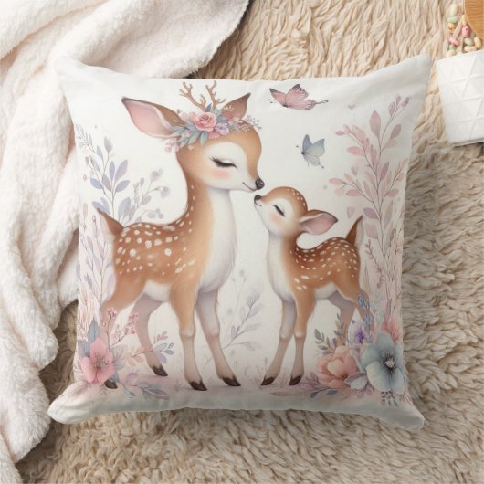 ストーリーブックウッドランドベビーディアラブ クッション (ブランケット)