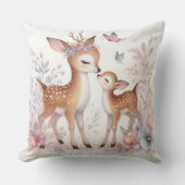 ストーリーブックウッドランドベビーディアラブ クッション (正面)