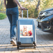 ストーリーブックウッドランドベビー鹿とチムンク シール (スーツケースインサイチュ)