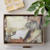 ストーリーブックオールドレディヴィンテージデコページティッシュペーパー 薄葉紙 (ギフト)